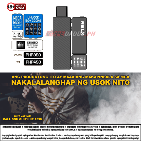 Relx WeCreate Disposable Vape Pod 1.9ml Freebase Nic (We Create) Vape Daddy Philippines Relx WeCreate Disposable Vape Pod 1.9ml Freebase Nic (We Create) Vape Daddy Philippines