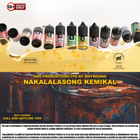 X-Vape X-Aroma Freeze (High Menthol) Freebase 10mg 30ml E-liquid Vape Juice