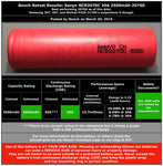 Authentic Sanyo NCR2070C 2070C 20700 3500mAh 30A Battery [sold per 1pc]