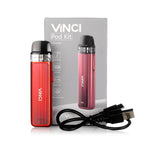 Voopoo Vinci Pod Kit 15w 800mah Aurora Red Color Vape Kit