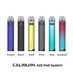 Uwell Caliburn A2S Pod System Vape Kit - Gradient, 520mAh, 2ml, 1.2 ohm