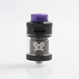 Dead Rabbit RTA Rebuildable Tank Atomizer - Black, 2ml / 4.5ml, 25mm Diameter