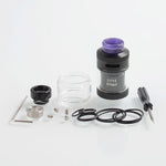 Dead Rabbit RTA Rebuildable Tank Atomizer - Black, 2ml / 4.5ml, 25mm Diameter