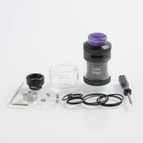 Dead Rabbit RTA Rebuildable Tank Atomizer - Black, 2ml / 4.5ml, 25mm Diameter