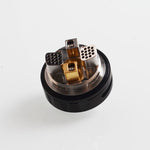 Rebirth RTA Rebuildable Tank Atomizer - Black, 5ml, 25mm Diameter